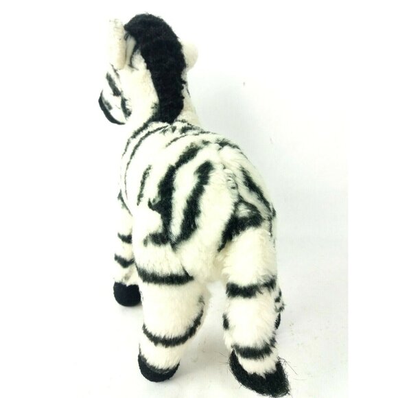 Aurora World Miyoni Soft Zebra Plush Animal EUC Stuffed Plushy Lovey 9" - Picture 5 of 8